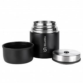 Gifts: термос для еды relaxika 500, черный 