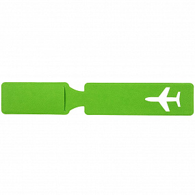 Gifts: багажная бирка devon, зеленая 