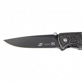 Gifts: складной нож stinger s055b, коричневый 