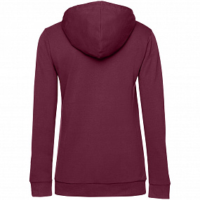 Gifts: толстовка с капюшоном женская hoodie, бордовая 