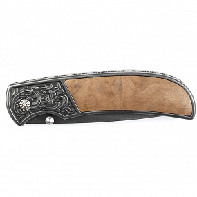 Gifts: складной нож stinger s055b, коричневый 