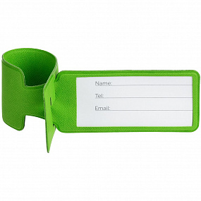 Gifts: багажная бирка devon, зеленая 
