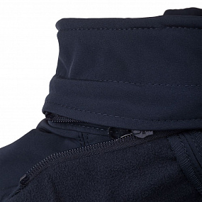 Gifts: куртка мужская hooded softshell темно-синяя 