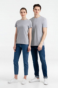 Gifts: футболка женская t-bolka stretch light lady, серый меланж 