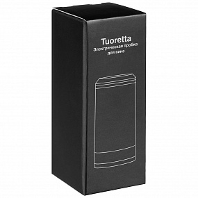 Gifts: электрическая пробка для вина tuoretta, серебристая 