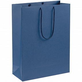 Gifts: пакет бумажный porta xl, синий 