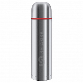 Gifts: термос relaxika duo 1200 в чехле, стальной 