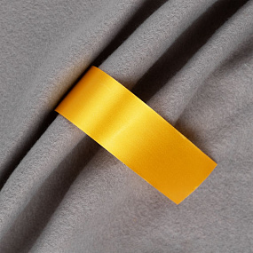Gifts: лента сатиновая satin 35 xxl, желтая, 230 см 