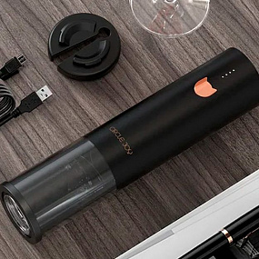 Gifts: электрический штопор circle joy electric, черный 