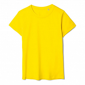 Gifts: футболка женская t-bolka lady, желтая 