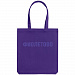 Gifts: холщовая сумка «фиолетово», фиолетовая 