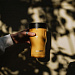 Gifts: термостакан tumbler 350, вакуумный, оранжевый 