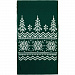 Gifts: шарф elnik, зеленый с молочно-белым 