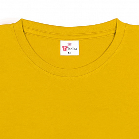Gifts: футболка унисекс t-bolka 180, желтая 