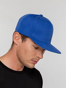 Gifts: бейсболка snapback с прямым козырьком, ярко-синяя 