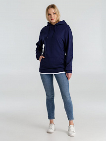 Gifts: толстовка с капюшоном унисекс hoodie, темно-синяя 