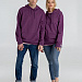 Gifts: толстовка с капюшоном унисекс hoodie, фиолетовый меланж 
