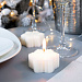Gifts: свеча snowlight 3, белая, 6 см 