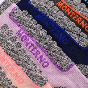 Gifts: термоноски мужские высокие monterno sport, синие с серым 