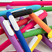 Gifts: ручка шариковая swiper soft touch, зеленая с белым 