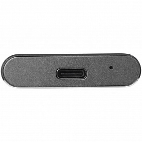Gifts: портативный внешний диск ssd uniscend drop, 256 гб, серебристый 