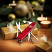 Gifts: офицерский нож climber 91, прозрачный красный 