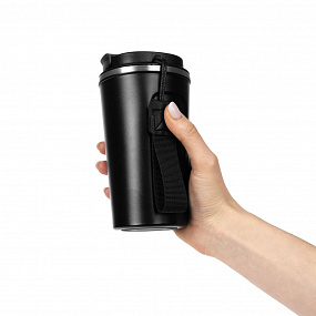 Gifts: смарт-стакан с заменяемой батареей tellmug, ver.2, черный 
