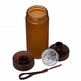 Gifts: бутылка для воды simple, коричневая 