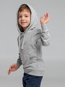 Gifts: толстовка с капюшоном детская kirenga kids, серый меланж 