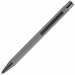 Gifts: ручка шариковая atento soft touch, серая 