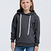 Gifts: толстовка с капюшоном детская kirenga kids, темно-серая (графит) 
