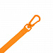 Gifts: застежка-карабин snap hook, s, оранжевый неон 