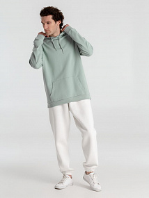 Gifts: толстовка с капюшоном унисекс hoodie, серо-зеленая 