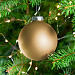 Gifts: елочный шар finery matt, 8 см, матовый золотистый 