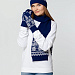 Gifts: шапка elnik, синяя с молочно-белым 