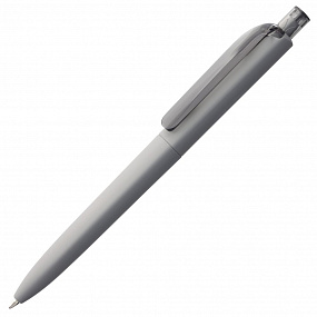 Gifts: ручка шариковая prodir ds8 prr-t soft touch, серая 