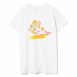 Gifts: футболка детская skateboard, белая 