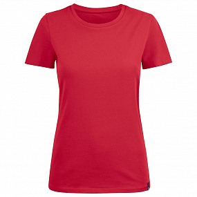 Gifts: футболка женская ladies american u, красная 