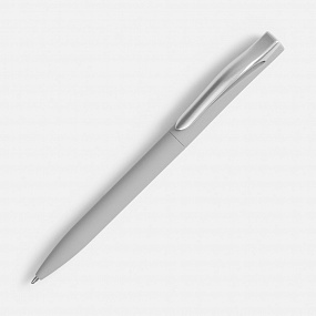 Gifts: ручка шариковая pin soft touch, серая 