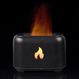 Gifts: увлажнитель-ароматизатор fire flick с имитацией пламени, черный 