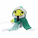 Gifts: мягкая игрушка baby snake left, в зеленом шарфике и шапочке 
