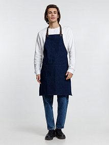 Gifts: фартук denim team, синий джинс 