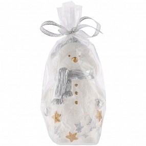 Gifts: свеча christmas twinkle, снеговик 